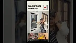 ❌ Regular Windows ✅ Soundproof Windows #Home