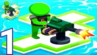 War of Rafts: Game play walkthrough part 1. Raft Army Commander [Android,iOS]