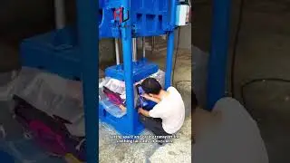 High-Performance Vertical Textile Baler for Clothes and Fabrics