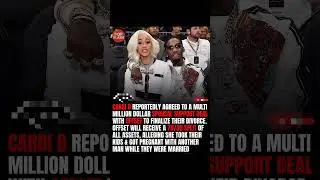 Cardi B LOSES 70% to Offset?! Fans Can&rsquo;t Believe This Divorce Deal! #offset #cardib #shorts #viral