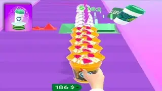 COFFEE STACK ☕☺️🧃 All Levels Gameplay Walkthrough Android IOS NEW UPDATE