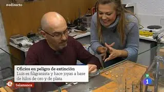 Oficios en peligro. Espa&ntilde;a Directo. La 1 de TVE. Luis M&eacute;ndez Artesanos