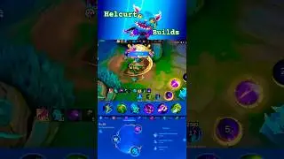 🔥 Helcurt META Build 2025 | Best Assassin Emblem, Spell & Combo MLBB Shorts