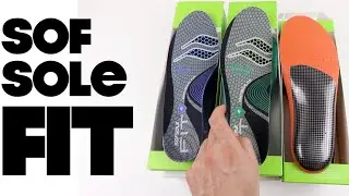 Sof Sole  FIT Series Insoles | The Boot Guy Reviews