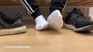 My Adidas Ultraboosts and smelly socks