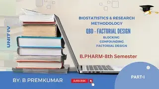 Quality by Design (QbD) Factorial design
