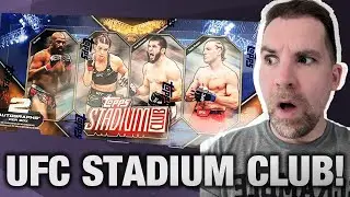 Topps UFC Stadium Club 2025 | Hobby Box Opening!