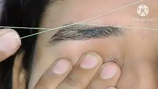 Eyebrow Threading Tutorial for beginners / Beauty with Neelam