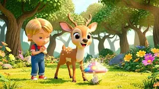Little Deer Found a Secret Path in the Forest 🦌 | Kids Songs & Nursery Rhymes