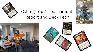City Series Winning and Calling T4 Zen Deck Tech and Tournament Report (also Gold Foil opening)