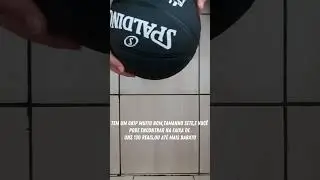 bola de basquete spalding downtown #basketball #basquete #spalding #review