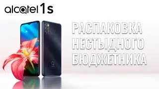 Об этом смартфоне мало кто знает! Alcatel 1S распаковка нестыдного бюджетника.