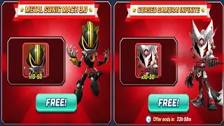 Sonic Forces Speed Battle - Free Cards for Metal Sonic Mach 3.0 & Cursed Samurai Infinite Gameplay