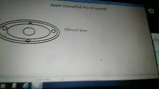 Apple HomePod Pro UI sounds