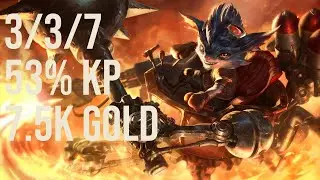 douyu68652 Rumble Jungle vs Nidalee KR 11.10 Challenger Replay