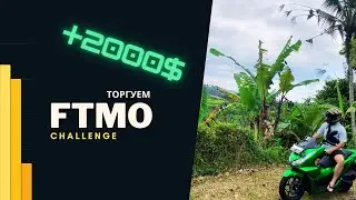 〽️ +2000$ за 5 дней на пропе FTMO | Разбор сделок по Order Flow | Трейдинг
