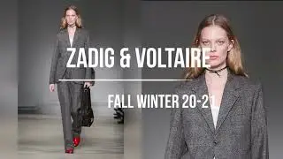 Zadig & Voltaire fashion show fall winter 2020-2021 | Задиг и Вольтер модный показ осень-зима 20-21