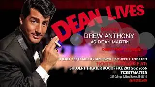 Dean Lives Promo - Dean Martin Tribute | Saturday 23rd Sept. New Haven CT |