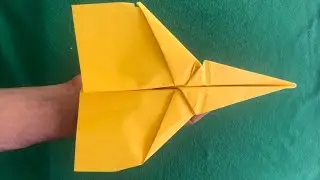  I Made a Paper Jet That Flies Like a REAL Plane 😳