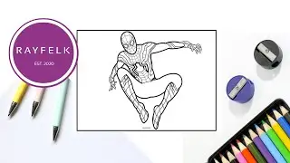 Marvel | Spider-man No Way Home | Spiderman coloring Pages | Rayfelk Printable coloring Pages