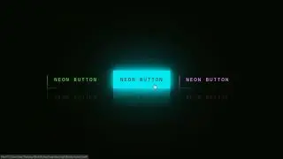 Neon Light Button Animation Effects on Hover  CSS Snake Border 2 | css magic animation hover effect