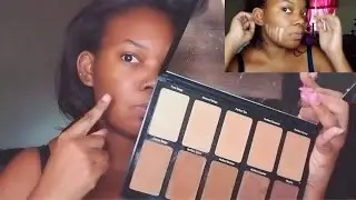 Sacha cosmetics kamaflage foundation palette swatches