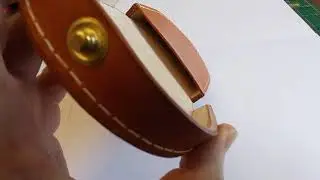 Handmade Leather Folding Coin Purse