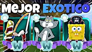¿Cual es el mejor exotico de SBTD 🤔? Prueba definitiva 🤯