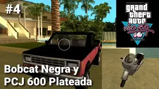 VEH&Iacute;CULOS ESPECIALES #4 Bobcat Negro y PCJ 600 Plateada GTAVCA