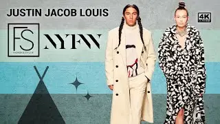 JUSTIN JACOB LOUIS | New York Fashion Week SS24 EXCLUSIVE Interview Full Fashion Show 4K