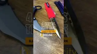 4 Knives That Are ILLEGAL In NEW YORK #shorts