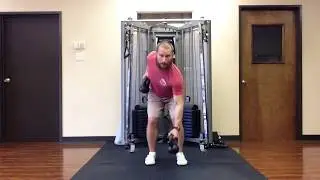 Alternating Kettlebell Row