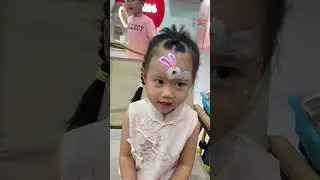 🐰 Cute Bunny Face Painting Look! 🌸✨