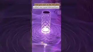 Crystal Rose Table Lamp