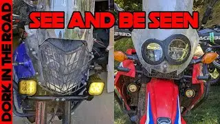 Lumens are MEANINGLESS!?!? Cyclops ADV Bike Aux Lighting Install
