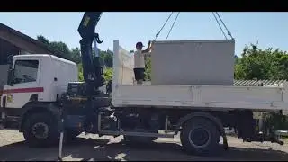 LA GRANITERIE CORREZIENNE CHARGEMENT CUVE FUNERAIRE