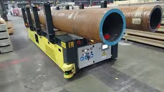 Heavy load AGV cart For Steel Pipes Transport - MORELLO