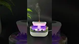 Raindrop aroma diffuser forest landscape natural white noise humidifier for your life,
