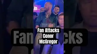 Conor McGregor Gets ATTACKED By Insane UFC Fan