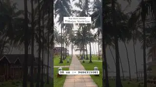 Sea View Rooms 📍Morjijm, North Goa | Beach Resort in Goa | Best Resort in goa #goa #travel