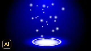 Create a Glowing Portal with Sparkling Particle Effect in Illustrator