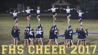 Franklin High School Cheer - Homecoming 10-13-2017 - Halftime Performance (FHS Panthers)