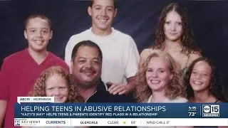 Mom helping teens in abusive relationships