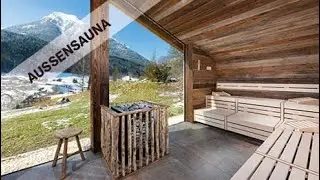 Au&szlig;ensauna mit Watzmann Blick, Wellness im Bechtesgadener Land