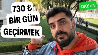 İSTANBUL'DA 730₺ İLE BİR GÜN GEÇİRMEK! | Challenge / Topkapı Sarayı