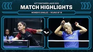 Sreeja Akula vs Debora Vivarelli | WS R16 | #WTTLagos 2025