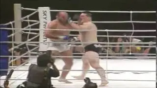 PRIDE 4: Akira Shoji vs Wallid Ismail exchange