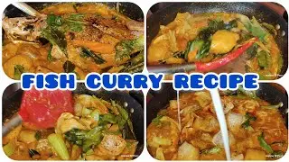 TASTY MALAYSIAN FISH CURRY RECIPE/HOW TO COOK FISH CURRY / IKAN KARI