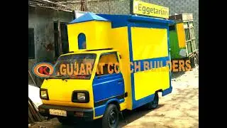 Food van on Maruti Omni manufacturer by k Gujarat coach