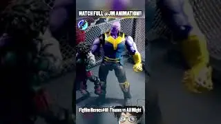 Thanos meets Deku, Bakugo, and All Might! (Figfilm Heroes#01)